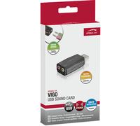 Speedlink SL-8850-BK-01 VIGO USB-geluidskaart met microfoon- en hoofdtelefooning