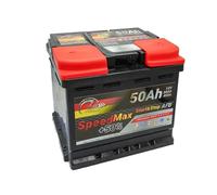 SpeedMax Batteria Auto 50Ah AFB 12V 540A Start&Stop - Alta Prestazione, Lunga Durata, per Auto Benzina e Diesel