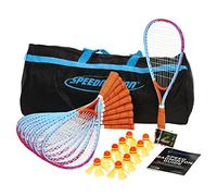 Speedminton Fun Big Set, Blu/Arancione/Lilla, 400129