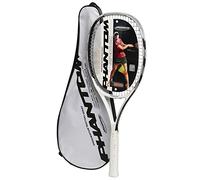 Speedminton Racchetta Racket Phantom, Colore Bianco/Nero/Argento, Taglia Unica, 400328