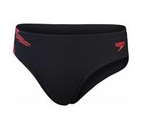 Speedo 7cm Tech Panel M - slip costume - uomo Black/Red 40