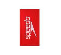 Speedo Accappatoio unisex con logo, rosso, taglia unica, Rosso, One Size