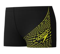 Speedo aquashort boy giallo/nero 176cm logo medley
