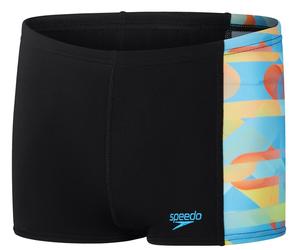 Speedo aquashort digitale ragazzi nero/blu 140cm