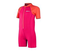Speedo Bambina Learn to Swim Wetsuit Costume intero, Cherry Rosa/Corallo, 9-12 M