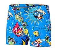 Speedo Bambino Learn To Swim Illover I Aquashort, Bondi/Canary/Cherry Rosa, 6-9 M