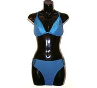 Speedo Bikini Costume da Bagno Donna Set 2 Pezzi Verde Blu Scultura Poise 96.5cm