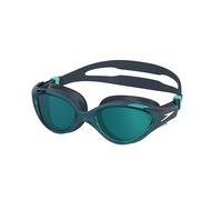 Speedo Biofuse 2.0 Comfort Fit Occhialini per Donna, Dark Teal, Cobalt, Emerald Mirror, One Size