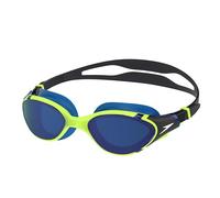Speedo Biofuse 2.0 - Maschera da nuoto unisex per adulti, colore: verde lime/coballo, taglia unica