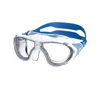 Speedo Maschera Biofuse unisex, per adulti, per immersioni, nuoto, design ergonomico, in acqua aperta, senza perdite, colore bianco, taglia unica
