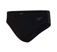 Speedo Boomstar Splice 7 Cm Costume Taglio Slip, Uomo, Black/Grigio Ossido, XS