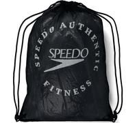 Speedo borsa rete stampata nera