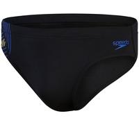 Speedo brief tech 7cm nero/chroma blue/spritz XS - UK30