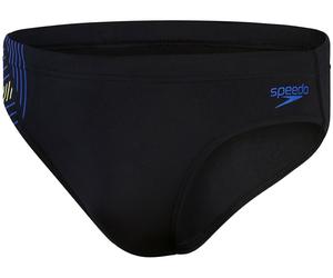 Speedo brief tech 7cm nero/chroma blue/spritz XS - UK30