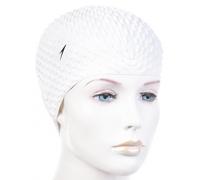 Speedo Bubble Cap bianco per nuoto