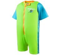 Speedo Character Printed Float Suit Chima Azure Blue/Fluro Green 2-3 - Costume Galleggiante