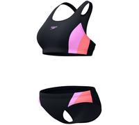 Speedo colourblock splice 2pc 2.0 neon violet xl - uk38