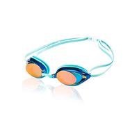 Speedo Competitive Vanquisher 2.0 - Occhialini da nuoto da donna, a specchio, anti-appannamento, colore: acqua