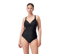 Speedo Jammer Hyperboom Panel, Allenamento di Nuoto, Fitness, Resistenza al Cloro Jammer per Uomo, Nero/Grigio Antracite/Bianco, 40
