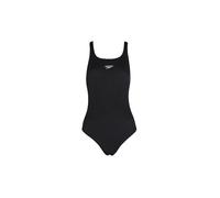 Speedo Donna Costume da bagno Eco Endurance+ Medalist | Vestibilità atletica | Modello classico | Tessuto riciclato | Resistenza al cloro | Extra flessibilità Black 36