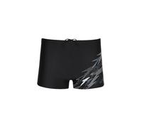 Boxer da bagno da uomo medley logo grigio nero