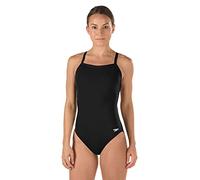 Speedo Costume da Bagno Intero da Donna Femminile, Nero Nero, 37
