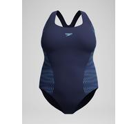 Speedo Costume da bagno intero Speedo Plus Size Placement Medalist 48 blu