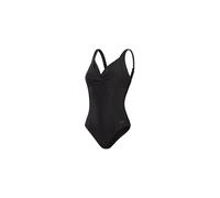 Speedo Women's Shaping Cross Knot 1 Piece Swimsuit Shapewear Beach and Holid