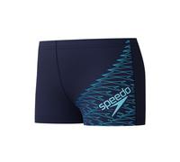 Speedo Costume da bagno per ragazzi con logo Medley Aquashort, blu, Blu, 15-16 Anni