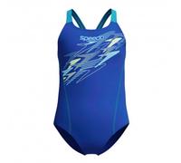 Speedo Costume Intero Piscina Medley Logo Blu Bambina 15-16 A