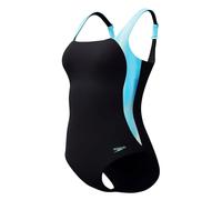 Speedo Costume Intero Shaping Lunalustre Stampato Nero/Arctic M - UK34