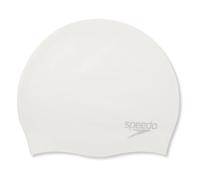 Speedo Tappo in silicone stampato a tinta unita - Bianco/Argento