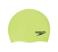 Speedo Cuffia da nuoto unisex in silicone, per adulti, colore: lime punch