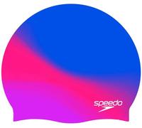 Speedo cuffia in silicone multicolore junior blu/rosa