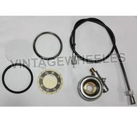 Speedo Dial 0-120 Mph + Cavo Da 55 Pollici Adatto Per Bmw R25, R26, R-50 E R51