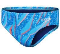 Speedo digi allover 6.5cm brief boy bright blue 152cm