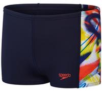 Speedo Digital Panel Aquashort Bambino Blu Navy/Anguria/Lime Amaro