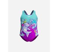 Speedo Digital Printed Jr - Costume Piscina - Viola 3ANNI