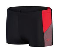Speedo Dive I Aquashort Uomo, Nero/Fed Rosso/Tortora, 3XS