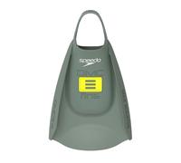 Speedo DMC Super Fin Unisex | Fitness | Bodysurf | Body Boarding | Silicone | Easy-On | Costruzione premium, verde, M-L