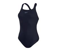 Speedo Donna Costume da bagno Eco Endurance+ Medalist | Vestibilità atletica | Modello classico | Tessuto riciclato | Resistenza al cloro | Extra flessibilità True Navy 40
