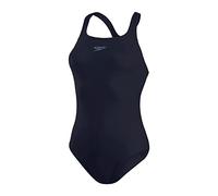 Speedo Donna Costume da bagno Eco Endurance+ Medalist | Vestibilità atletica | Modello classico | Tessuto riciclato | Resistenza al cloro | Extra flessibilità True Navy 30