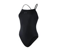 Costume intero Speedo da donna Endurance+ Thinstrap nero (34)