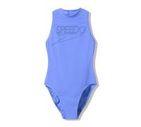 Speedo Donna Endurance+ Logo Hydrasuit Swimsuit, CHARCOAL, 40