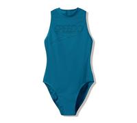 Speedo Donna Endurance+ Logo Hydrasuit Swimsuit, SPEEDO BLACK/SM, 44