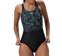 Speedo HyperBoom Placement Muscleback Costume da Bagno per Donna, Alfalfa Green, 40