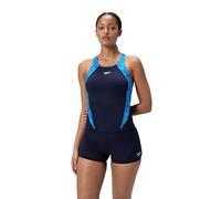 Speedo HyperBoom Splice Tankini Set per Donna, Lagoon Blue, 36