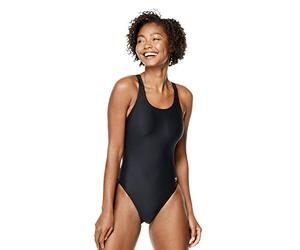 Speedo Donna Powerflex Eco Race Solid Super PRO One Piece Swimsuit, Uomo, 819002-002, New Black, 6