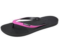 Speedo Donna Saturate II Thong Flip-Flop, Nero Nero Diva, 7
