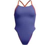 Speedo Donna Solid Tie Back Hapuna Blu M - UK34